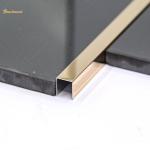 Rose Polished Finished Stainless Steel Tile Trim Metal U Profiles