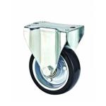 Conductive Iron Core Rubber Swivel Caster 120KG Anti Static Caster Wheels