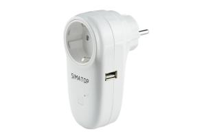 China Europe smart plug with USB factory