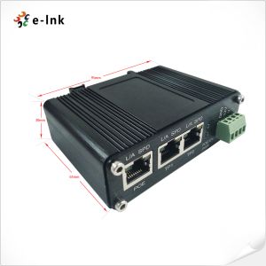 Gigabit Ethernet PoE Splitter with 12VDC Output, Plug-and-Play Design with