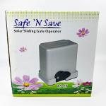 Automatic Sliding Gate Motor DC 12V Motors 400Kg Sliding Opener With 2 Remote