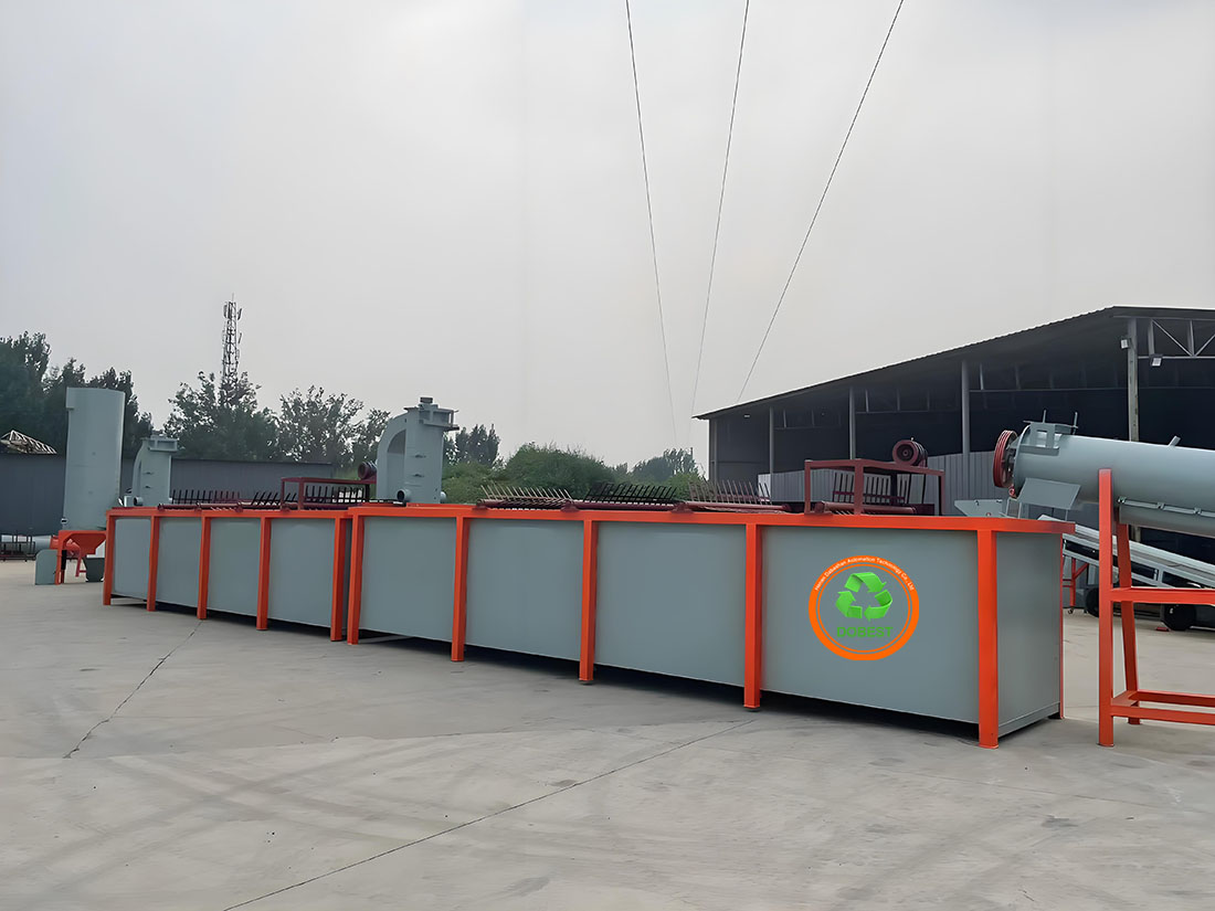 Professional PE/PP Film Recycling Crushing Washing Drying Line with Cleaning Function