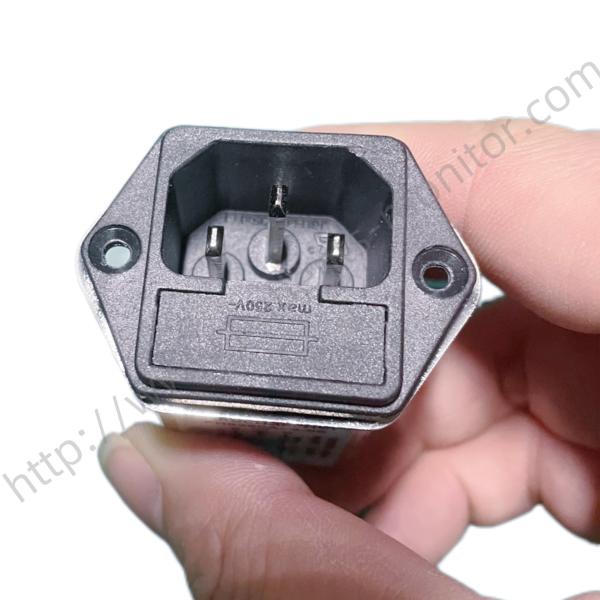 GE B650 Patient Monitor Power Interface 3-prong Plug Power Connector Replacement Parts For Hospital