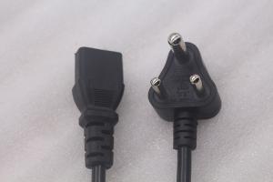 China C13 Connector Type, Black Cable , 250V10A,8ft LengthSouth African power cord factory