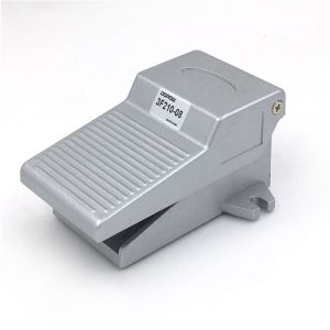 Aluminum Foot Pedal Pneumatic Valve , 3 Way Pneumatic Control Valve