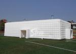 20x10m outdoor white giant inflatable cube tent for wedding parties made of best