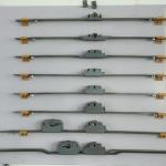 Sliding Door and Office Building UPVC 15MM Transmission Rod with Key Sample Free