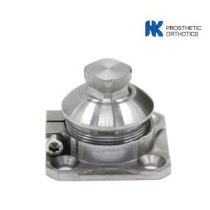 China Stainless Steel Lower Limb Prosthetic Components , Pyramid Socket Adapter factory