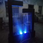 Decorative 1800mm Corten Steel Water Feature Rain Curtain Water Fall SGS