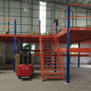 China 3000kg Steel Structure Platform Odm Custom Mezzanine Floors Rack factory