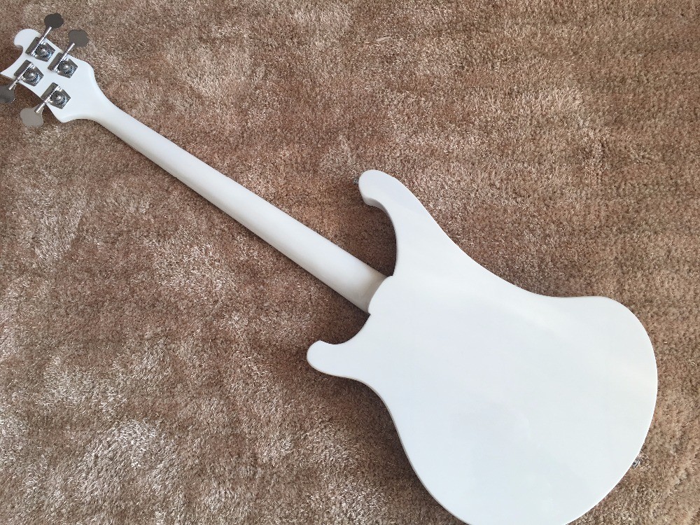 4 string bass guitar set in neckshark inlay on rosewood black ABS binding set in neck RIC 4003 bass guitar