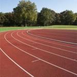 Durable 13mm Hybrid Eco Sports Flooring Synthetic Athletic Running Track
