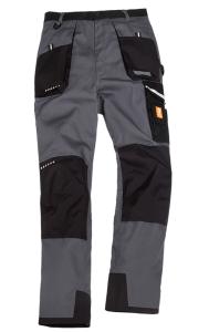China Classic Mens Cotton Pants 2 Large Expanding Front Pockets factory