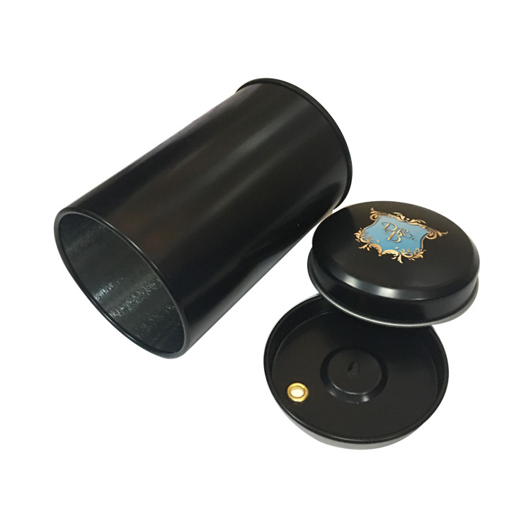 Wholesale Kitchenware Pepper Tin Can Custom Metal Spice Tin Box Cumin Powder Tins With Inner Lids