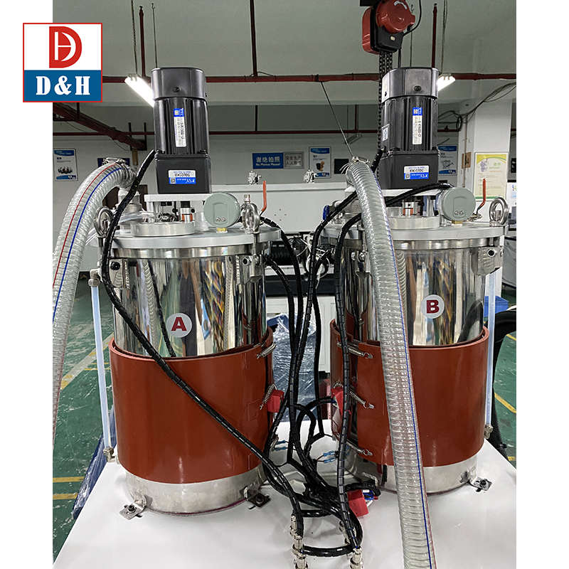 High Precision Electric Driven Manual Potting Machine for 2 Part Adhesive