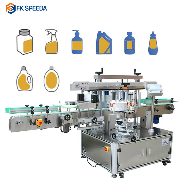 FK911 High Speed Automatic Positioning Labeling Machine for Round and Square Bottles