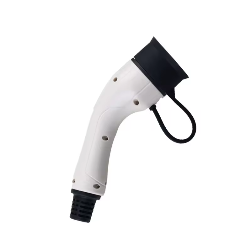 Type2 7kw 16aUk Plug Portable Charge Cable Head Charging Gun for Homeuse One Phase Ev Car Energy Vehicle Adapter Holder
