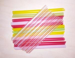 China Thick and straight straws drinking straw 10.5mm diameter length 185 mm factory