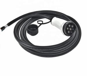 China Tethered Type 2 Cable 7.4kW 1 Phase 32A Wallbox Cable factory