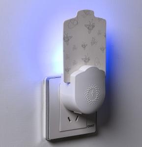 China Wall Mounted Plug-in Socket Electric 395 NM UV Mosquito Killing Lamp Flying Insects Killer factory