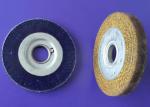Encapsulated Wire Wheel Brush with Synthetic Elastomer for Long Lasting