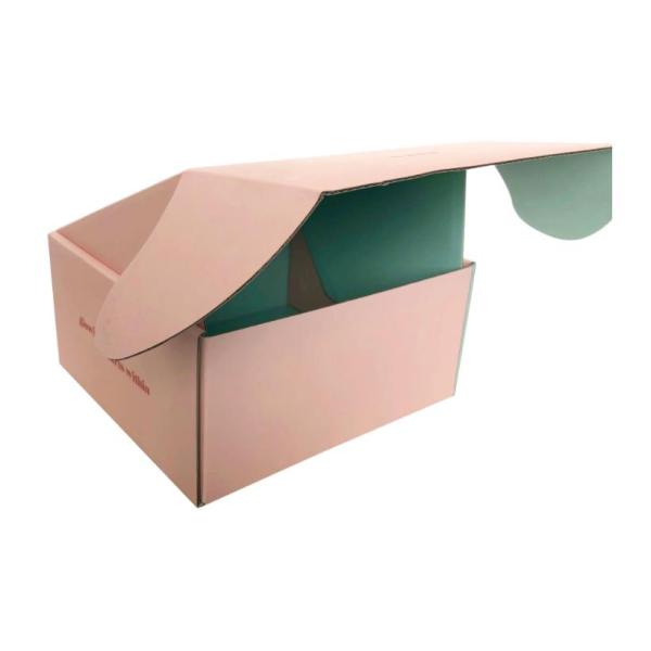 500pcs Recycled Carton Letter Box Color , RoHS PGAA Corrugated Paper Box