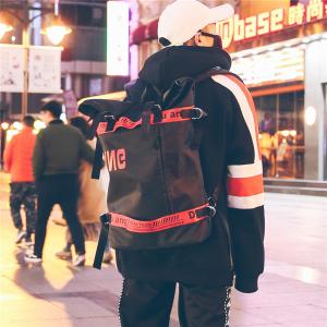 China Backpack female Korean version of tide 2018 new stylish men's fashion large-capacity travel campus bag backpack factory