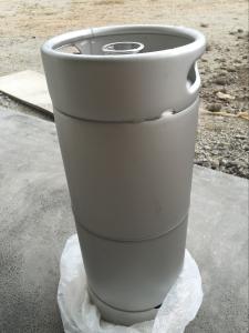 China 20L US barrel shape stainless steel beer keg silver stackable factory
