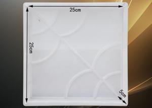 China Concrete Interlocking Driveway Paver Molds Single Mould Cavity PP Material factory