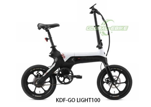 Battery Powered Folding Bike Ebikes Foldable 36V 250W With CDC Comfortable