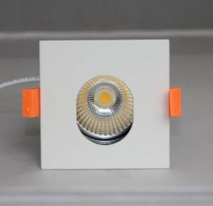 China Commercial Hotel Square LED Ceiling Downlights , Recessed Led Spotlights 120lm/W factory