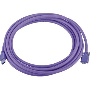 China Dual Shielding High Flex USB Cable Durable Waterproof With Thumbscrew Lock on sale