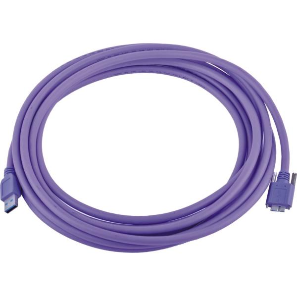 China Dual Shielding High Flex USB Cable Durable Waterproof With Thumbscrew Lock factory