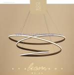 Black outlight LED Pendant Dinner Lightd 87W 800*800*150MM Good Design
