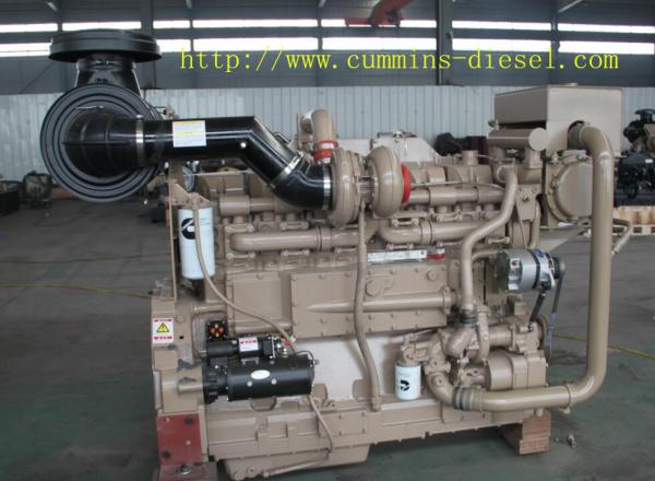 KTA19- P755 CCEC Cummins Diesel Engine For Industrial Engines , Fire FightingPum