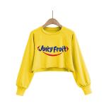 Printing Design Women Sweatshirt Hoodie Colorful Casual Autumn Fleece
