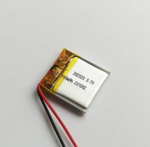 China Small 3.7v 90 Mah Li Polymer Battery 302020 factory