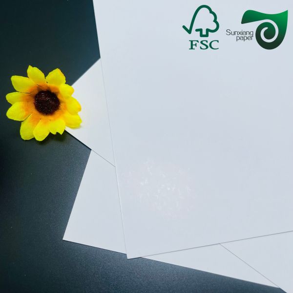 FSC A4 Size Non Tearable Coated Synthetic Paper For Laser Printing 0.13mm 0.2mm Thickness