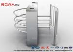 Semi Automatic Waist Height Turnstiles Entrance IC/ID Card Access Control AC220V