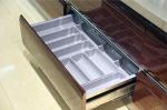 ABS PP Classic Kitchen Cutlery Drawer Organizer Eco Friendly
