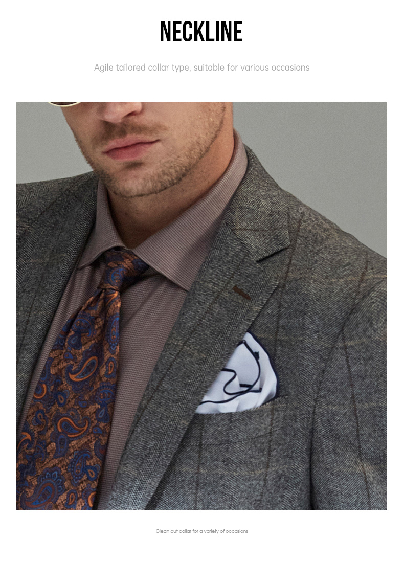 1000 Cotton Thicken Mens Formal Suits One Button Slim Fit Sport Coat Woolen Jacket For Winter Business Daily Blazer Men
