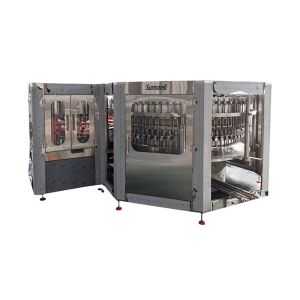 15000BPH Automatic Rotary 3 In 1 Beverage Filling Machine