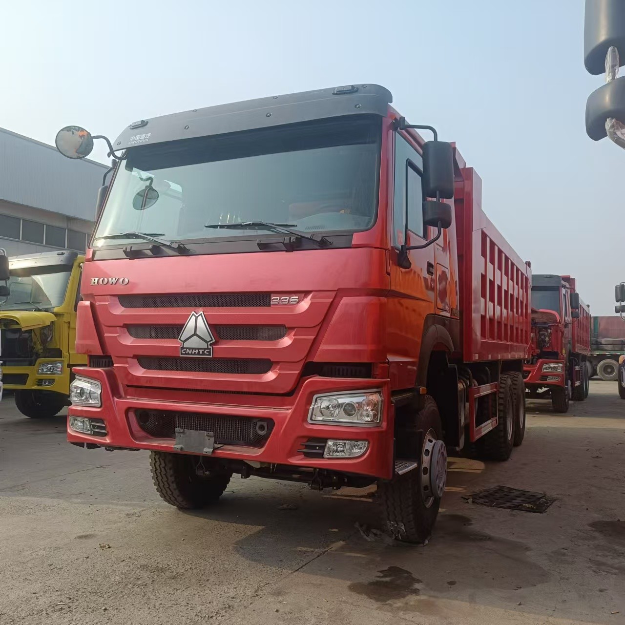 6x4 Diesel Used Dump Truck Tipper New Brand Howo 336hp