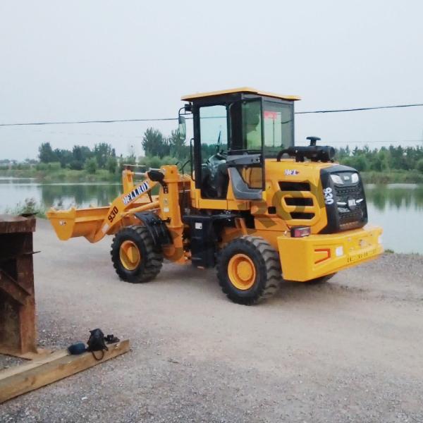 Mechanical Transmission(3F+2R) Mini Articulated Wheel Loader,Disc Brake