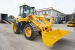 76kw 1.2m3 Bucket 2.5 Ton Wheel Loader 2200kg Rate Load For Construction