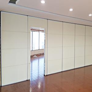 China Melamine Finish Folding Partition Walls For Banquet Hall / Ballroom factory