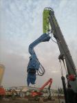 21m Sheet Pile Driving Equipment Electric Vibro Hammer