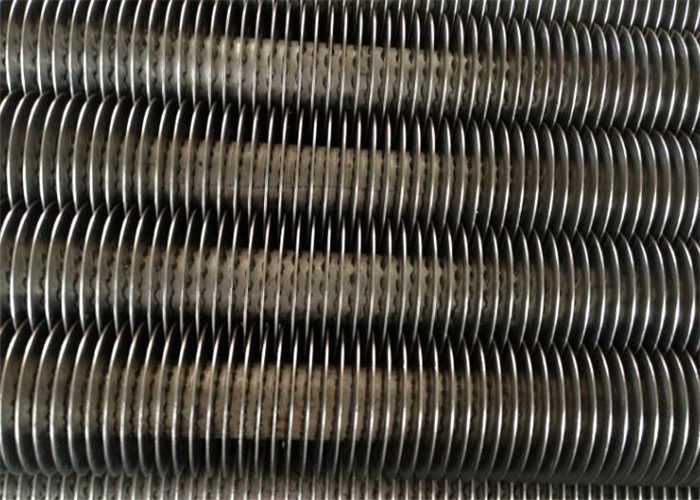 Double H T Extruded Economizer Air Heater Tube Aluminum Fin