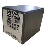 Enclosure Nas Storage Server Chassis Household 4 Bay Computer Case Aluminum