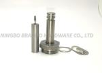 Thread Connection Solenoid Stem Stainless Steel Pentagon Seat With Interior